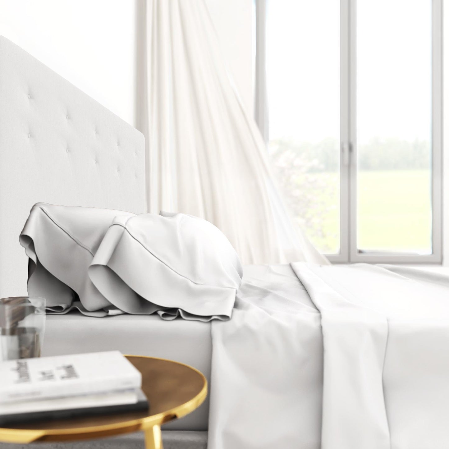 Bamboo Cotton Luxury Bed Sheet Set