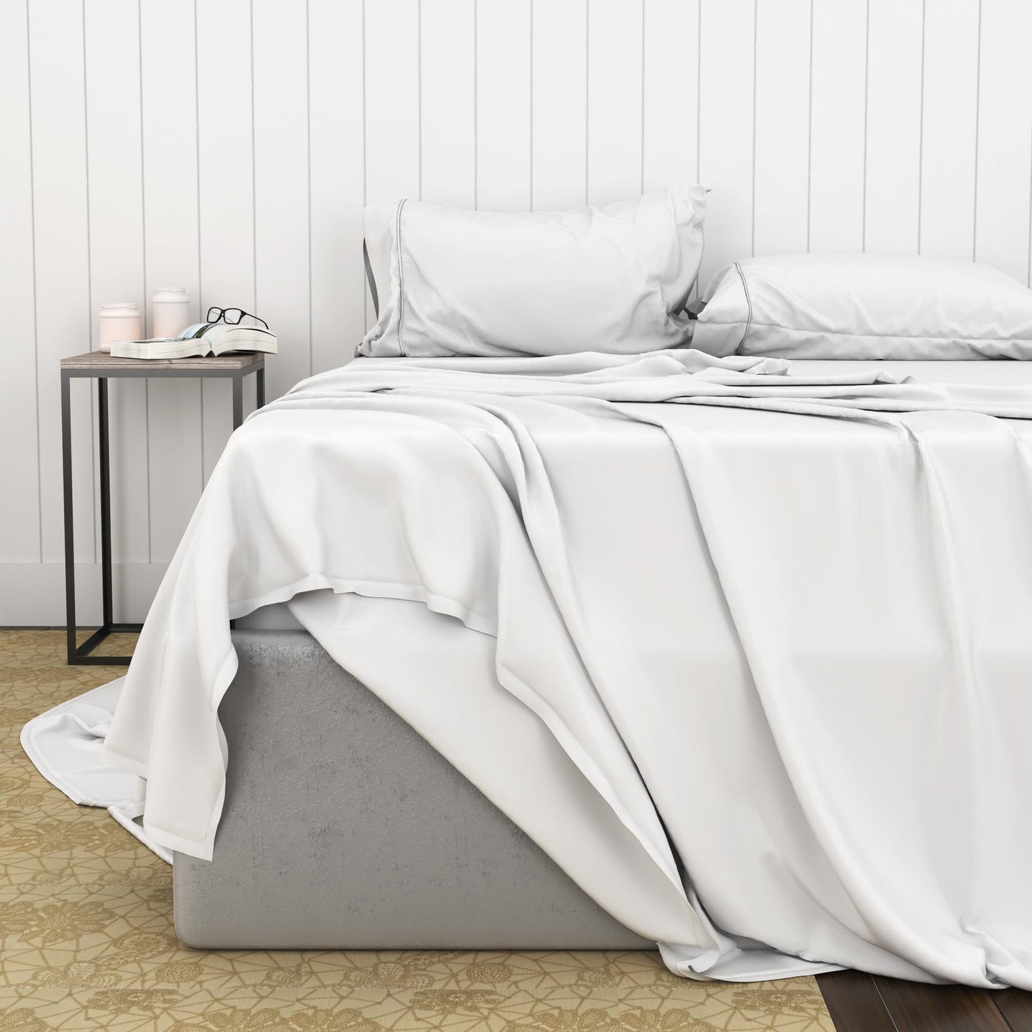 Bamboo Cotton Luxury Bed Sheet Set